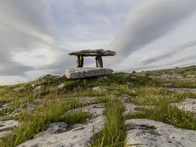 Ancient dolmen in the Burren 1 | yoga teachers retreat