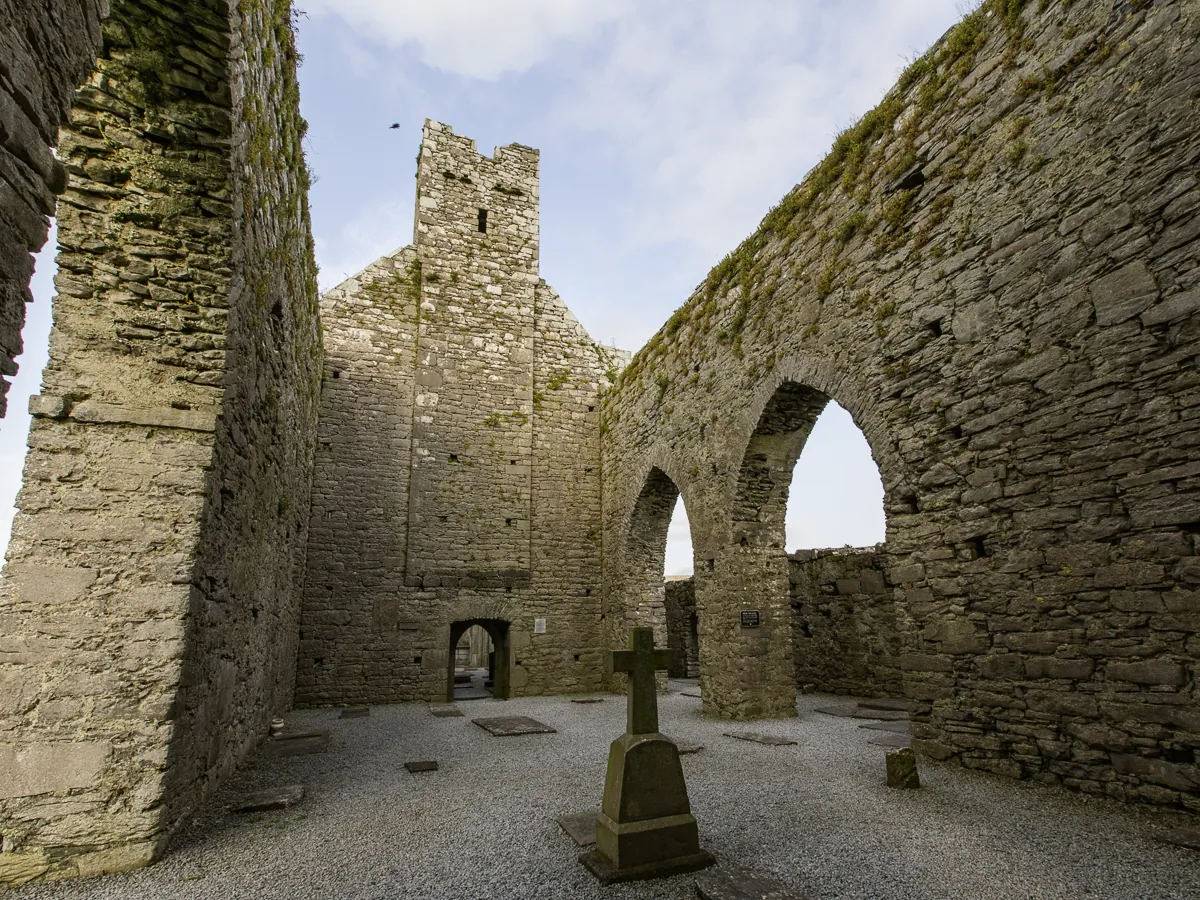Corcomroe Abbey arches | Burren Guided Walks