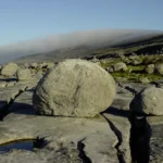 Glacial erratic large boulder on Burren pavement 1 | Burren Guided Walks