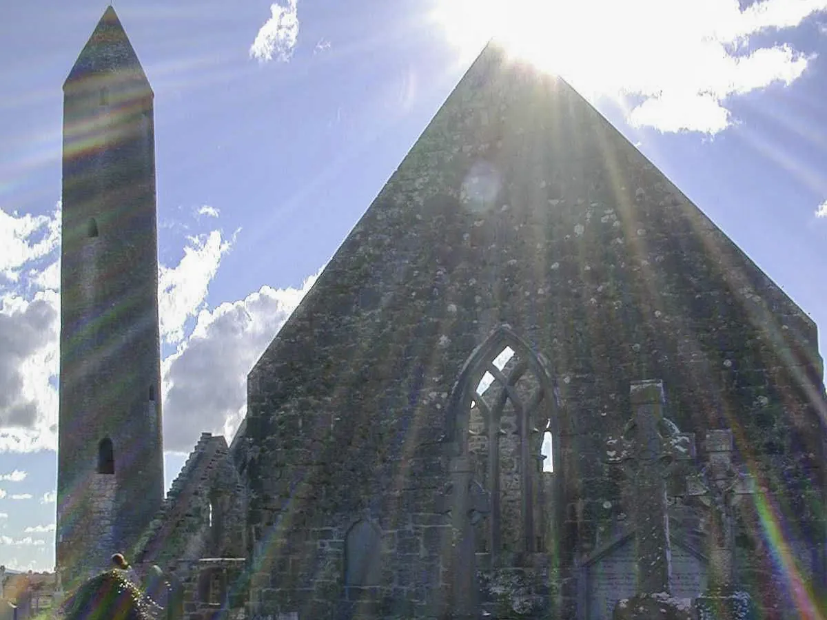Kilmacduagh old runed Abbey | Burren Guided Walks
