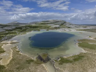 Lake at base of Mullaghmore in Burren | Retreat Venue Hire Ireland