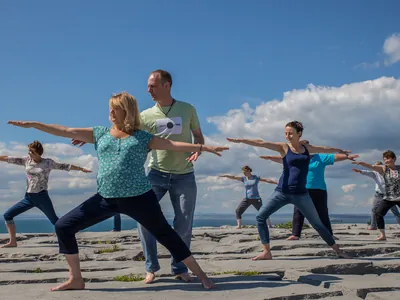 Outdoor yoga retreats Ireland