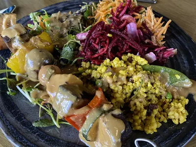 Vegetarian food on yoga retreat | Wellness Retreat Ireland