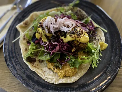 Veggie Pitta bread | Wellness Retreat Ireland