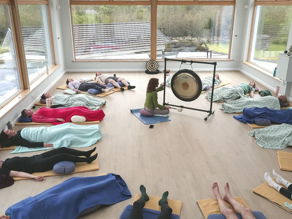 Niamh Gong yoga studio 1 | Mind Body Soul Retreat
