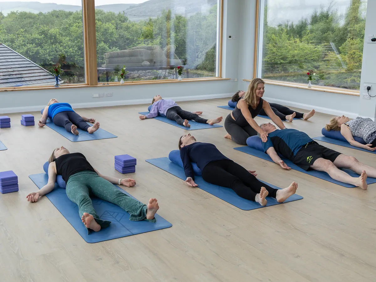 Yoga flow and restorative yoga Sylvia Ferguson 19 | Restorative yoga with Sylvia Ferguson